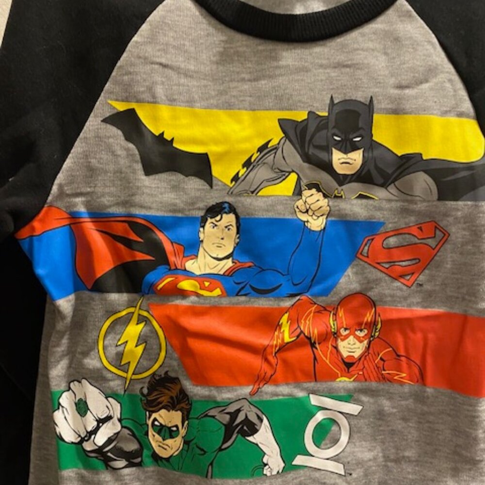 Justice League 2pc  Sweatshirt with sweatpants size (4)